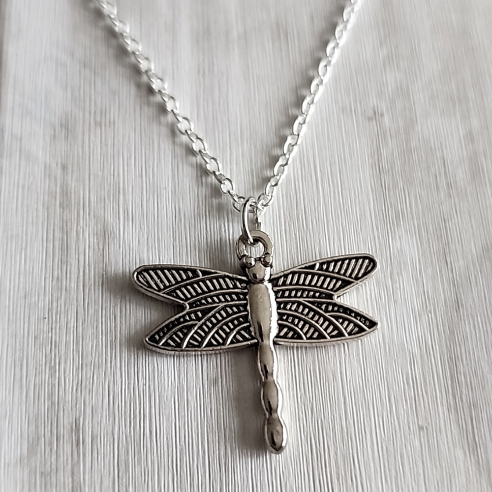 Dragonfly Necklace 925S 20 inch Chain NP#2